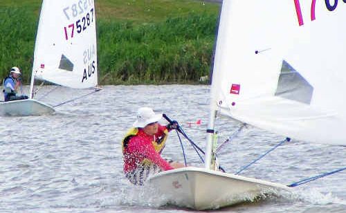 Racing was fiercely contested during the weekend’s Clarence River Sailing Club competition. Racing was fiercely contested during the weekend’s Clarence River Sailing Club competition.